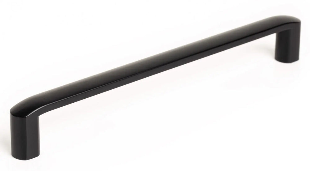 Mâner mobilier Viefe Roma, negru mat, 207 mm (interax 192 mm)