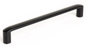 Mâner mobilier Viefe Roma, negru mat, 207 mm (interax 192 mm)
