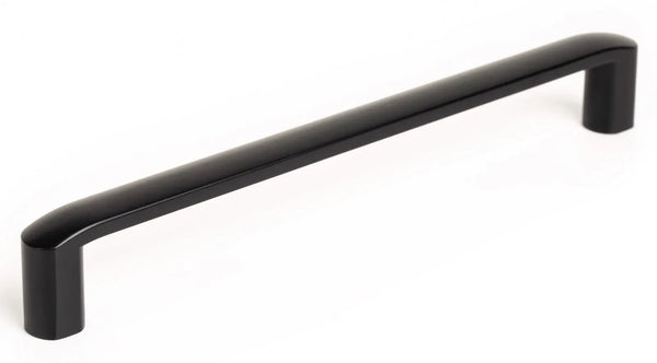 Mâner mobilier Viefe Roma, negru mat, 207 mm (interax 192 mm)
