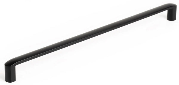 Mâner mobilier Viefe Roma, negru mat, 335 mm (interax 320 mm)