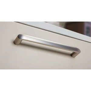 Mâner mobilier Viefe Roma, nichel periat, 207 mm (interax 192 mm)