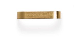 Mâner mobilier Viefe Sense Mini, alamă shadow periată, 103 mm (interax 96 mm) - imagine 2