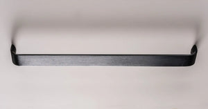 Mâner mobilier Viefe Sense, negru periat, 487 mm (interax 480 mm)