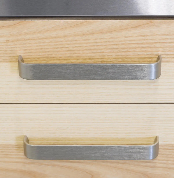 Mâner mobilier Viefe Sense, oțel inoxidabil, 199 mm (interax 192 mm)