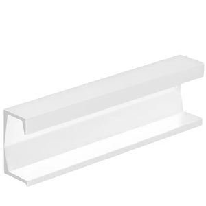Mâner mobilier Viefe Six, alb mat texturat, 147 mm