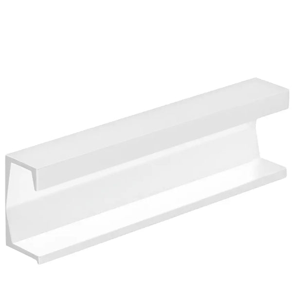 Mâner mobilier Viefe Six, alb mat texturat, 147 mm