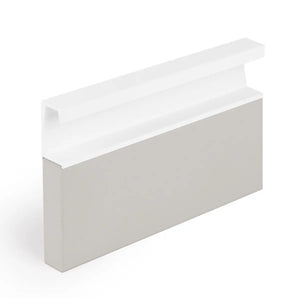 Mâner mobilier Viefe Six, alb mat texturat, 197 mm - imagine 5