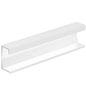 Mâner mobilier Viefe Six, alb mat texturat, 197 mm