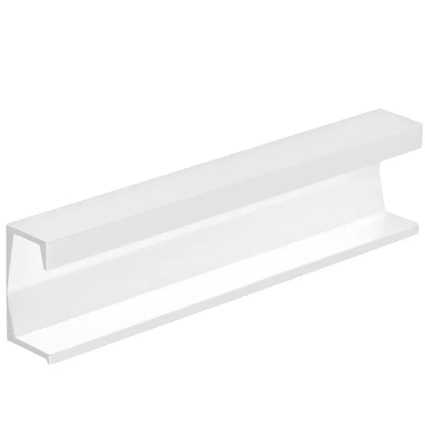 Mâner mobilier Viefe Six, alb mat texturat, 197 mm