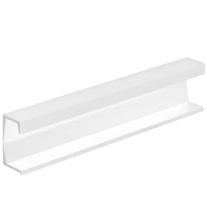 Mâner mobilier Viefe Six, alb mat texturat, 247 mm