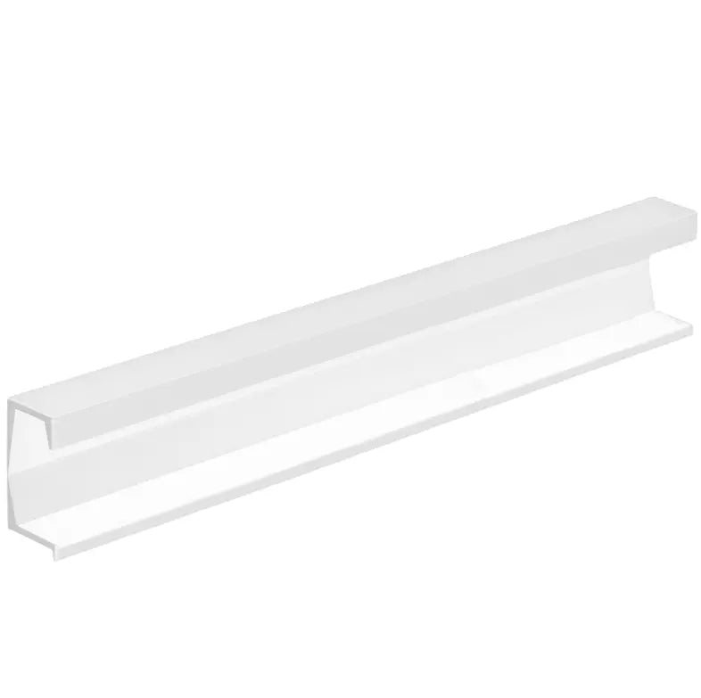 Mâner mobilier Viefe Six, alb mat texturat, 347 mm