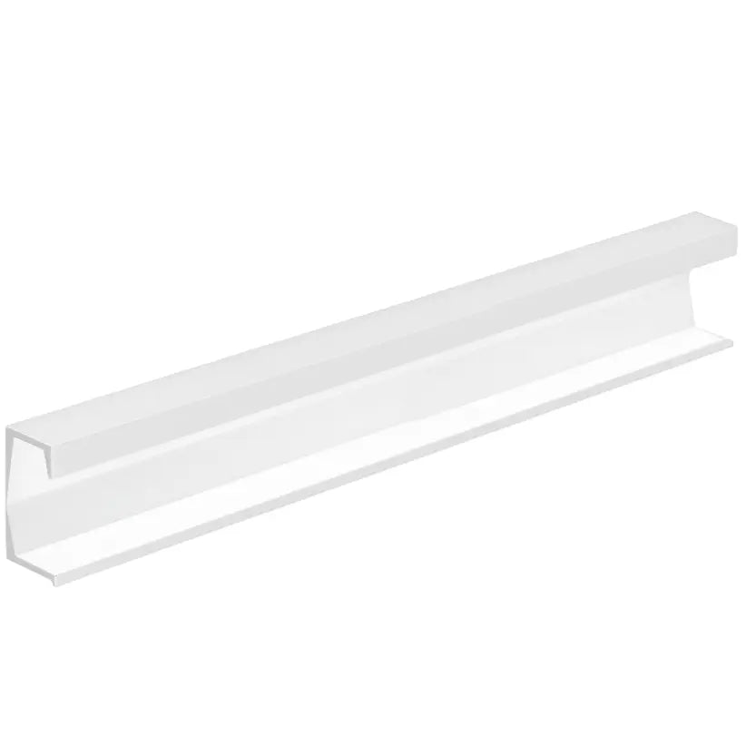 Mâner mobilier Viefe Six, alb mat texturat, 397 mm