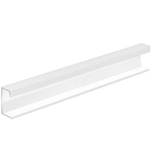 Mâner mobilier Viefe Six, alb mat texturat, 397 mm