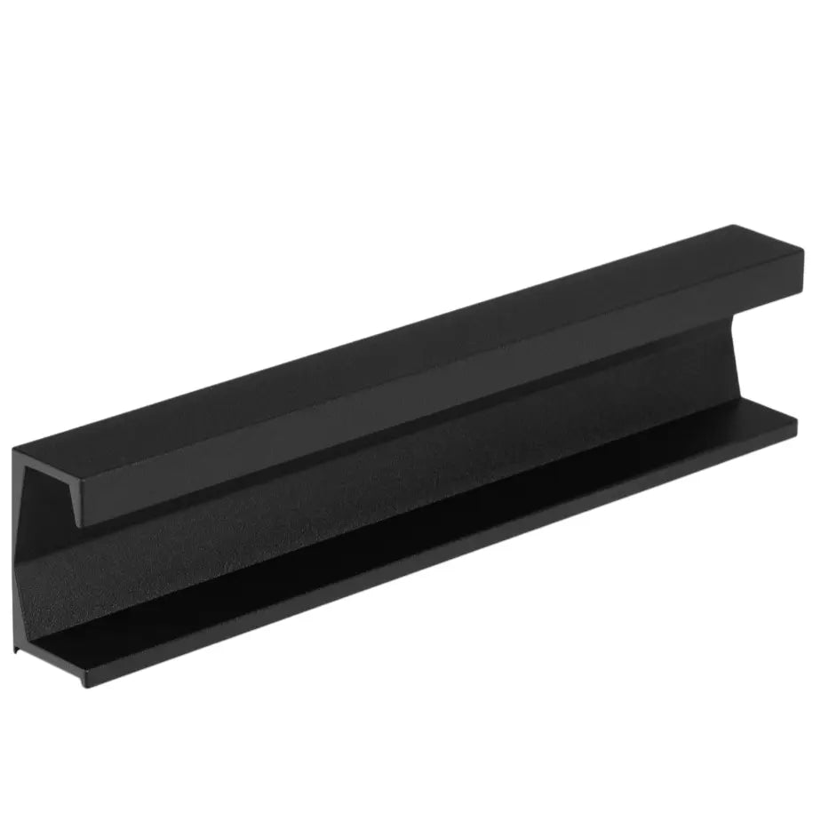 Mâner mobilier Viefe Six, negru lava texturat, 247 mm