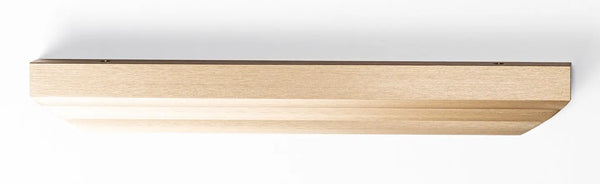 Mâner mobilier Viefe Skala, alamă cava periată, 350 mm (interax 256 mm) - imagine 4