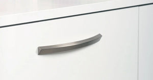 Mâner mobilier Viefe Smee, nichel periat, 166 mm (interax 160 mm)