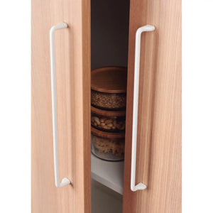 Mâner mobilier Viefe Soft, alb mat, 200 mm (interax 192 mm) - imagine 2