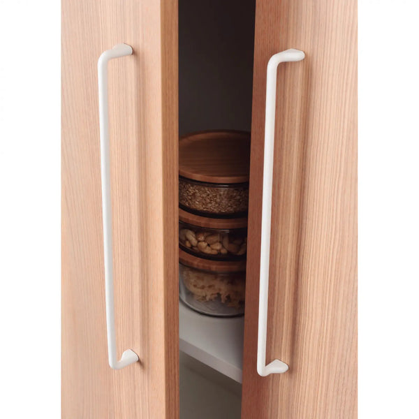 Mâner mobilier Viefe Soft, alb mat, 200 mm (interax 192 mm) - imagine 2
