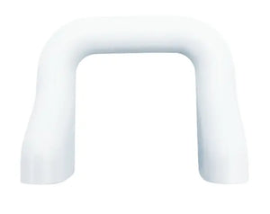 Mâner mobilier Viefe Soft, alb mat, 40 mm (interax 32 mm)