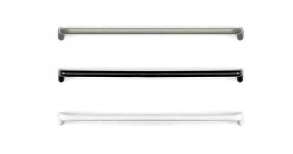 Mâner mobilier Viefe Soft, gri mușchi, 200 mm (interax 192 mm) - imagine 2