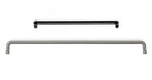 Mâner mobilier Viefe Soft, gri mușchi, 328 mm (interax 320 mm) - imagine 6