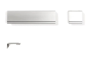 Mâner mobilier Viefe Stratt, aluminiu, 250 mm (interax 192 mm) - imagine 2