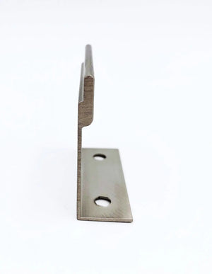 Mâner mobilier Viefe Stratt, oțel inoxidabil, 150 mm (interax 128 mm) - imagine 2