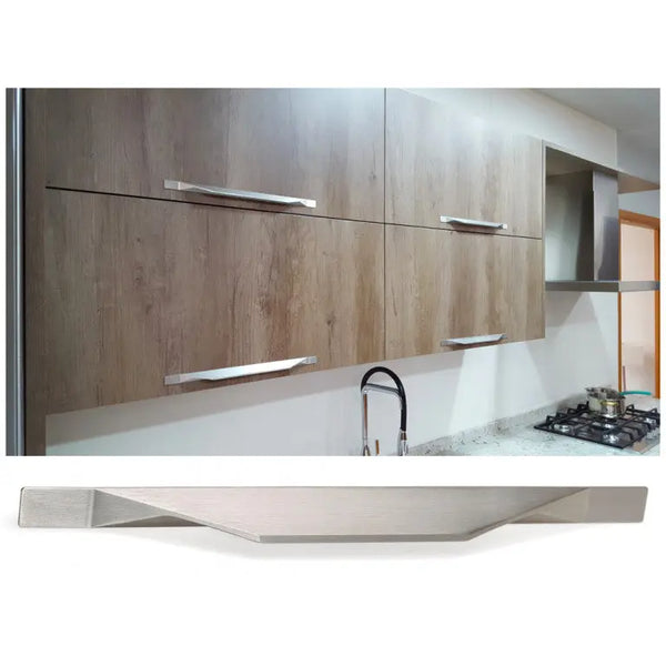 Mâner mobilier Viefe Tamm, oțel inoxidabil, 240 mm - imagine 3