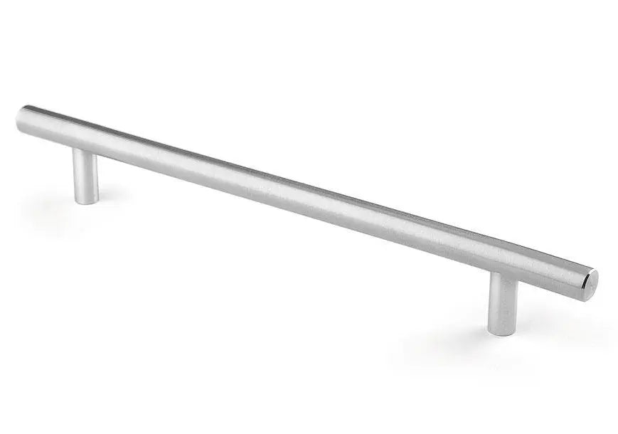 Mâner mobilier Viefe Tub, oțel inoxidabil, 192 mm (interax 128 mm)
