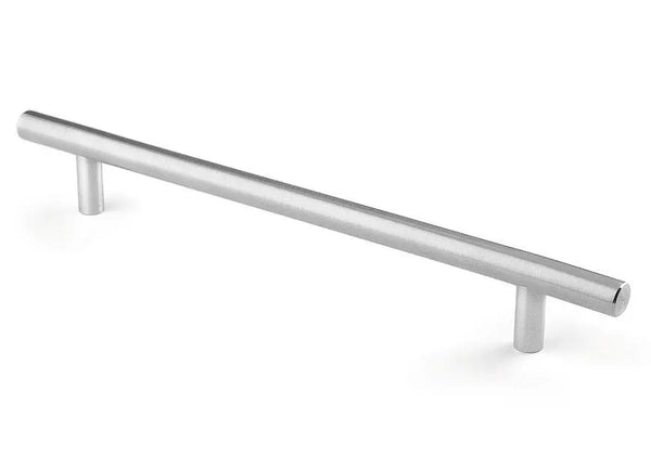 Mâner mobilier Viefe Tub, oțel inoxidabil, 192 mm (interax 128 mm)