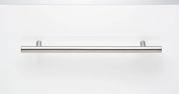Mâner mobilier Viefe Tub, oțel inoxidabil, 256 mm (interax 192 mm)