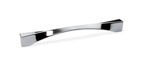 Mâner mobilier Viefe Twisted, crom lucios, 234 mm (interax 224 mm)