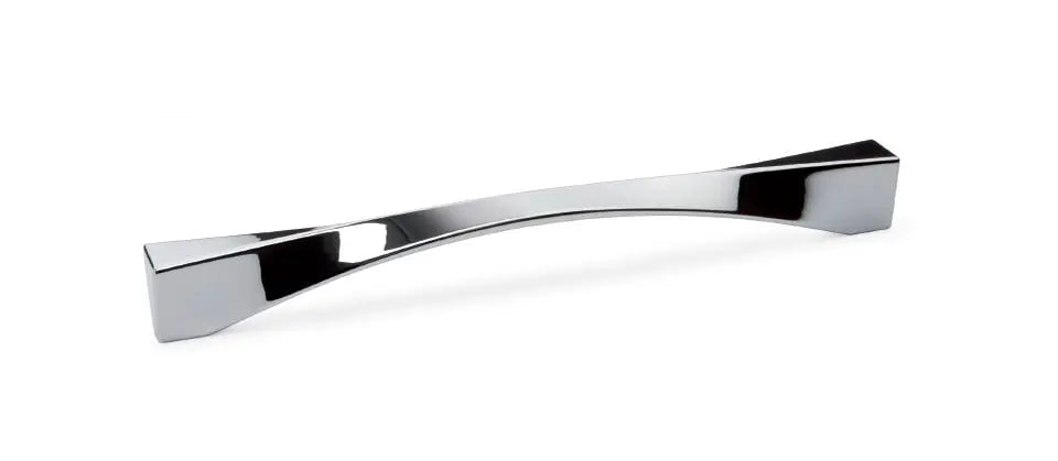 Mâner mobilier Viefe Twisted, crom lucios, 340 mm (interax 320 mm)