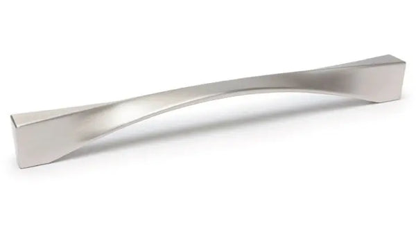 Mâner mobilier Viefe Twisted, nichel periat, 170 mm (interax 160 mm)