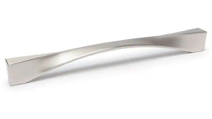 Mâner mobilier Viefe Twisted, nichel periat, 340 mm (interax 320 mm)