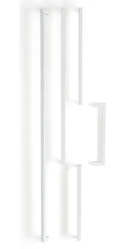 Mâner mobilier Viefe U, alb mat, 168,5 mm (interax 160 mm) - imagine 3