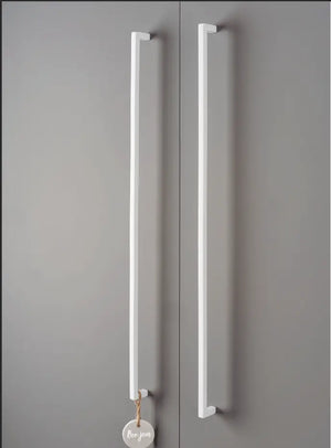 Mâner mobilier Viefe U, alb mat, 200,5 mm (interax 192 mm) - imagine 4