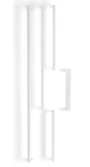 Mâner mobilier Viefe U, alb mat, 328,5 mm (interax 320 mm) - imagine 3