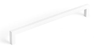 Mâner mobilier Viefe U, alb mat, 500,5 mm (interax 492 mm)
