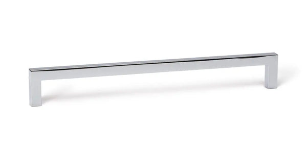 Mâner mobilier Viefe U, crom lucios, 136,5 mm (interax 128 mm)