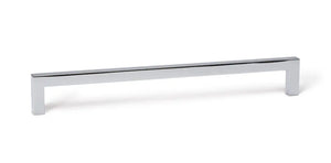 Mâner mobilier Viefe U, crom lucios, 200,5 mm (interax 192 mm)