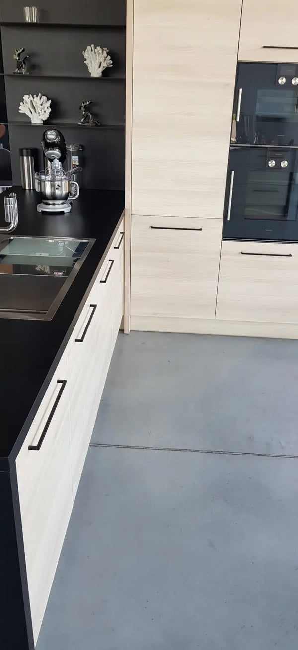 Mâner mobilier Viefe U, negru mat, 328,5 mm (interax 320 mm) - imagine 7