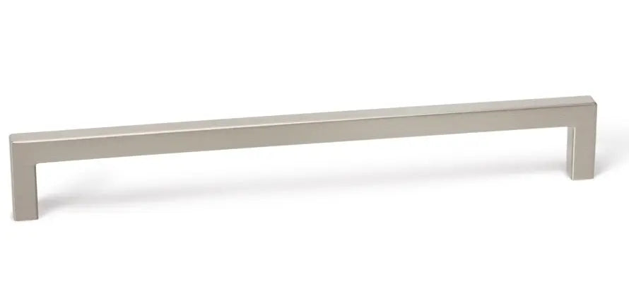 Mâner mobilier Viefe U, nichel periat, 168,5 mm (interax 160 mm)