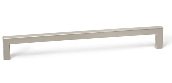 Mâner mobilier Viefe U, nichel periat, 168,5 mm (interax 160 mm)