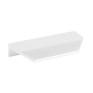 Mâner mobilier Viefe Vann, alb mat, 100 mm (interax 64 mm)