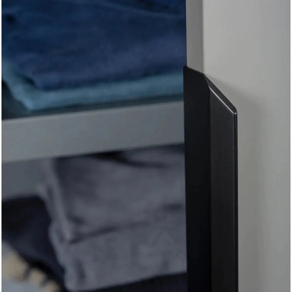 Mâner mobilier Viefe Vann, negru mat, 100 mm (interax 64 mm) - imagine 3