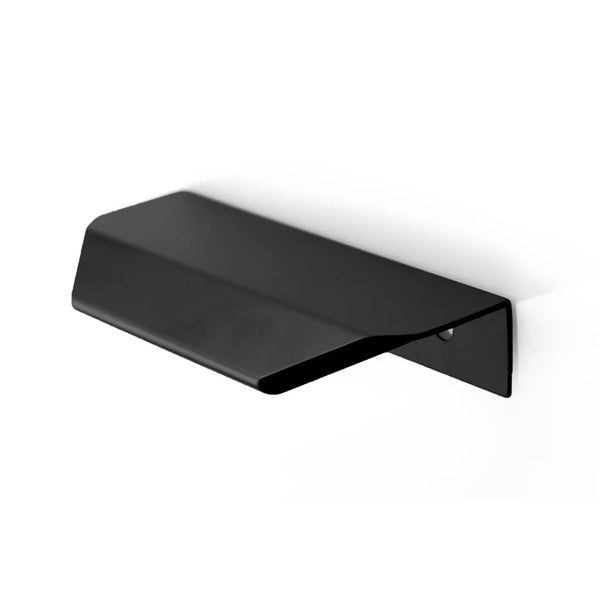 Mâner mobilier Viefe Vann, negru mat, 100 mm (interax 64 mm)