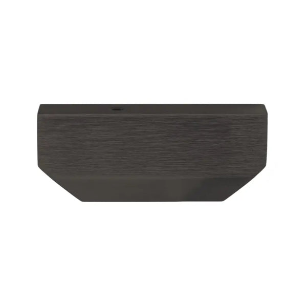 Mâner mobilier Viefe Vann, negru titan, 100 mm (interax 64 mm)