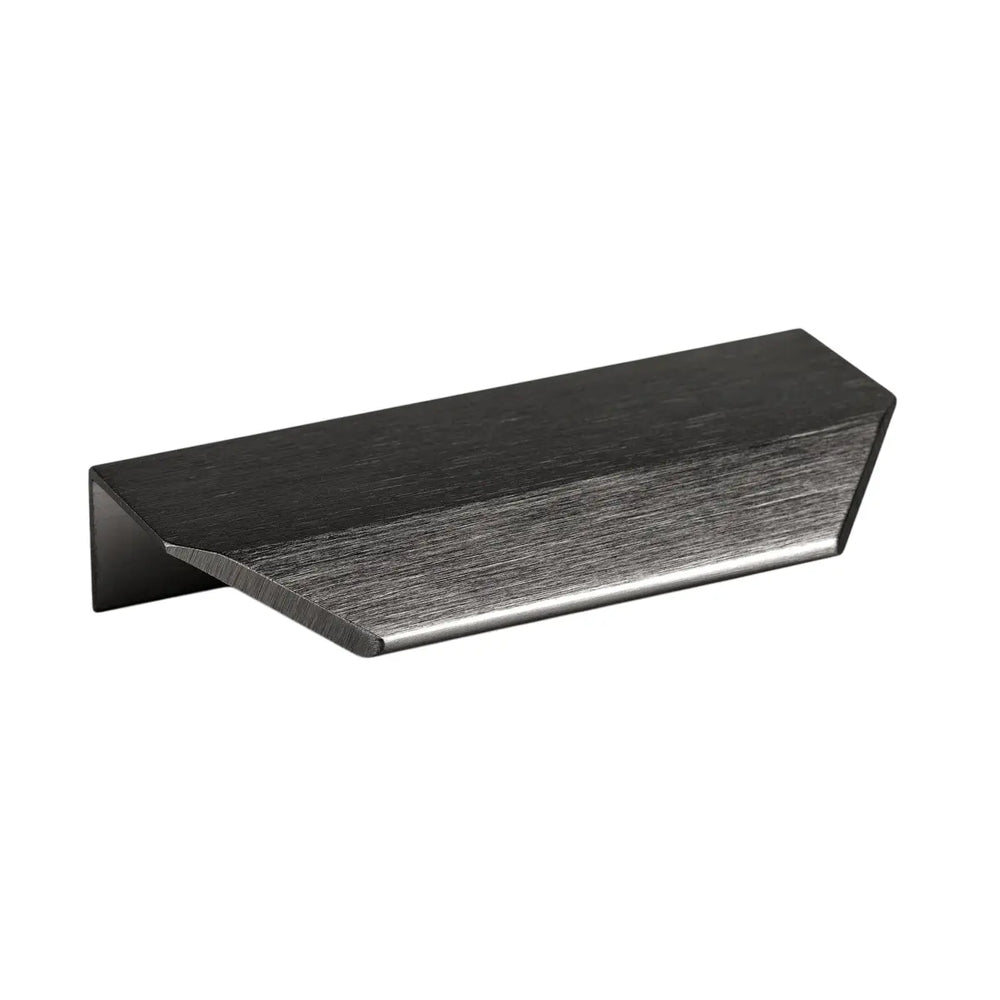 Mâner mobilier Viefe Vann, negru titan, 100 mm (interax 64 mm)
