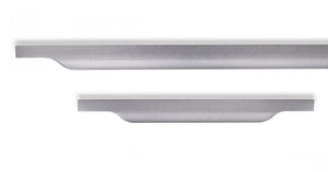 Mâner mobilier Viefe Vector, gri periat, 147 mm - imagine 2